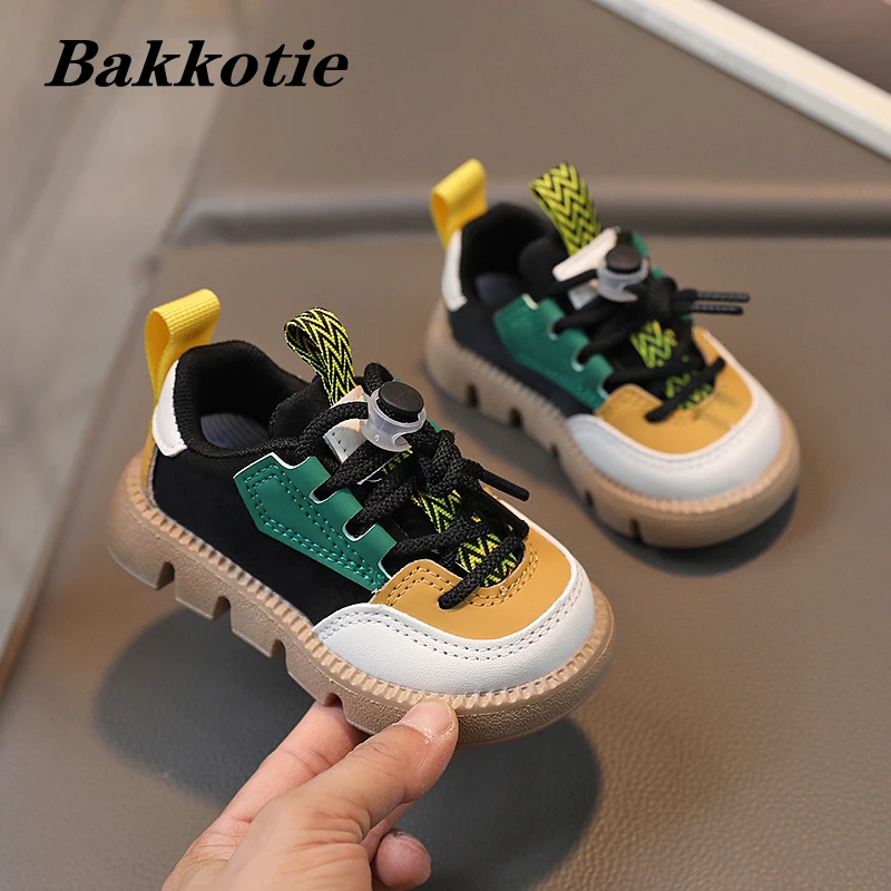 2023 Autumn Boys Sport Running Chunky Trainers Toddler Girls