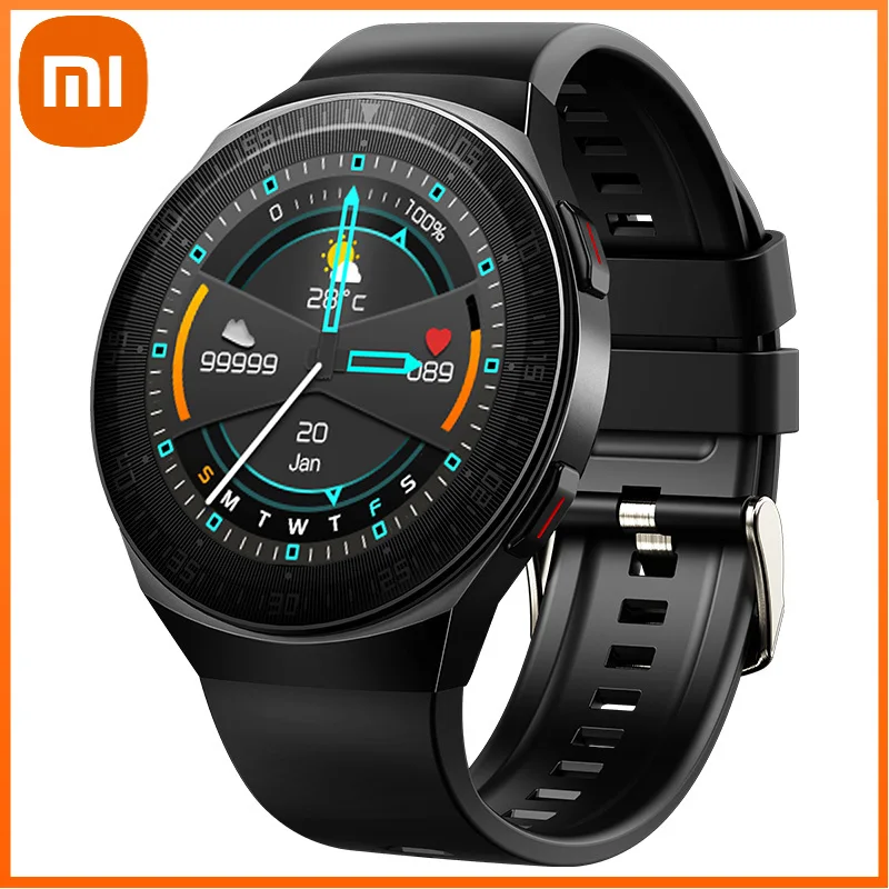 

Xiaomi 8G Rom Smart Watch Men's Bluetooth Call Ip67 Waterproof Sports Fitness Smartwatch Full Touch Screen for Android Ios