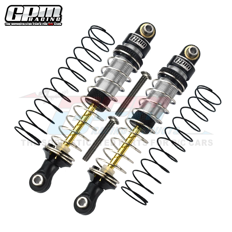 GPM Алюминий 6061 Передний/задний демпфер 80 мм для AXIAL 1/18 UTB18 Capra AXI01002 AXI 213000