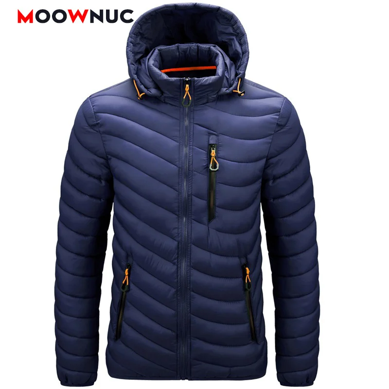 

2022 Male Parkas New Men's Packable Jacket Water Mens Clotes Wind-Resistant Breatable Coats Warm Outdoors Windbreaker MOOWNUC