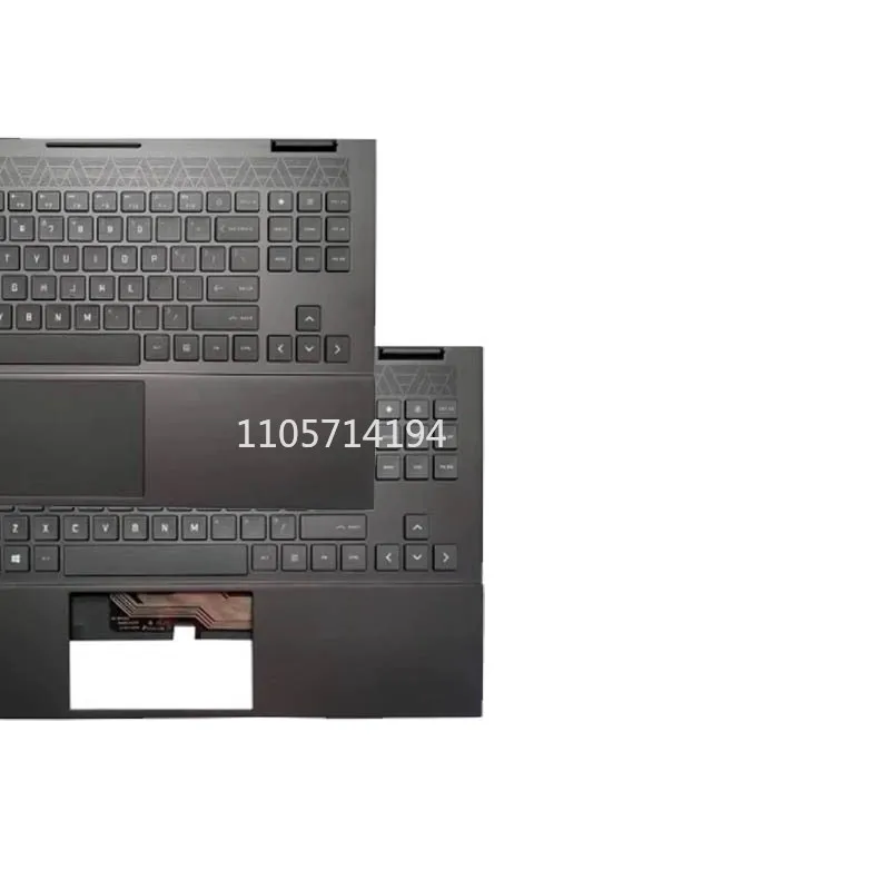Фото Новая клавиатура с RGB-подсветкой и тачпадом для HP OMEN 15-EK 15-EN TPN-Q236 Q238 Q208, американская раскладка, M00667-001 №1