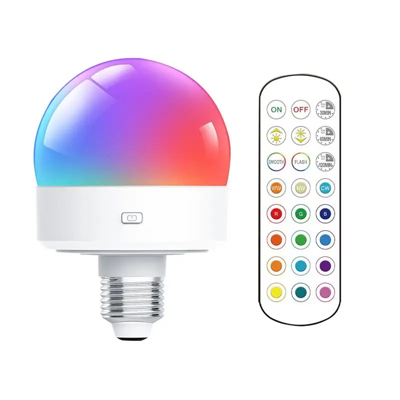 Лампочки с дистанционным управлением меняющие цвет светодиодные лампы съемные