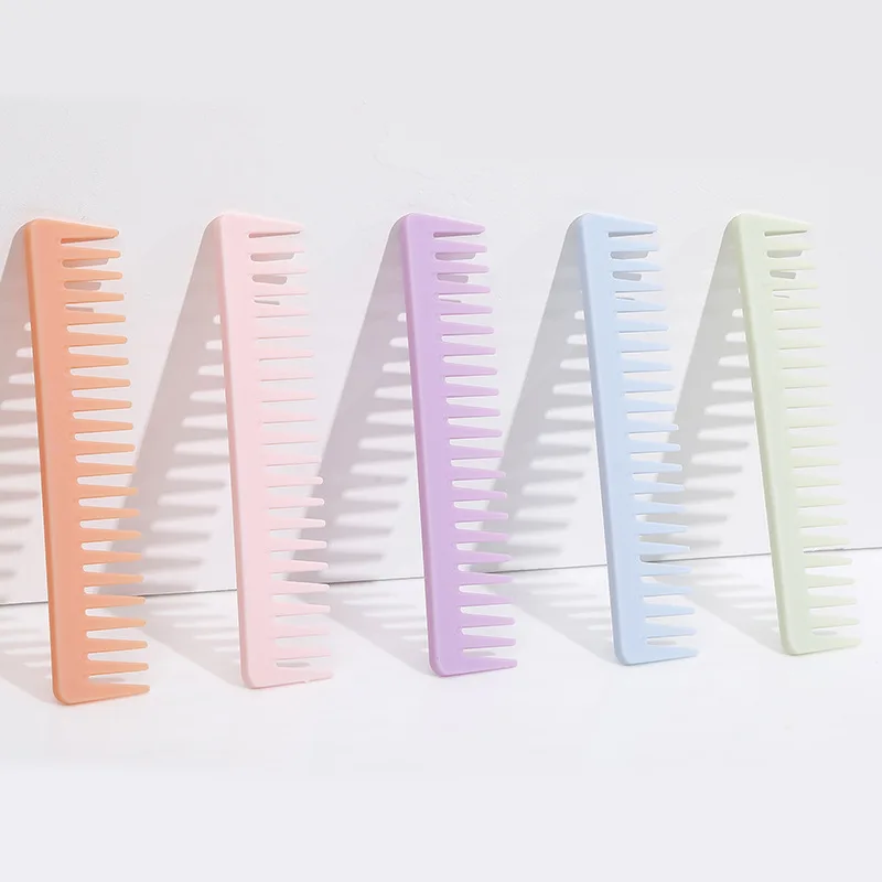 

New Wide-tooth Comb Hairdressing Comb Travel Portable Bangs Comb Home Hair Styling Tool
