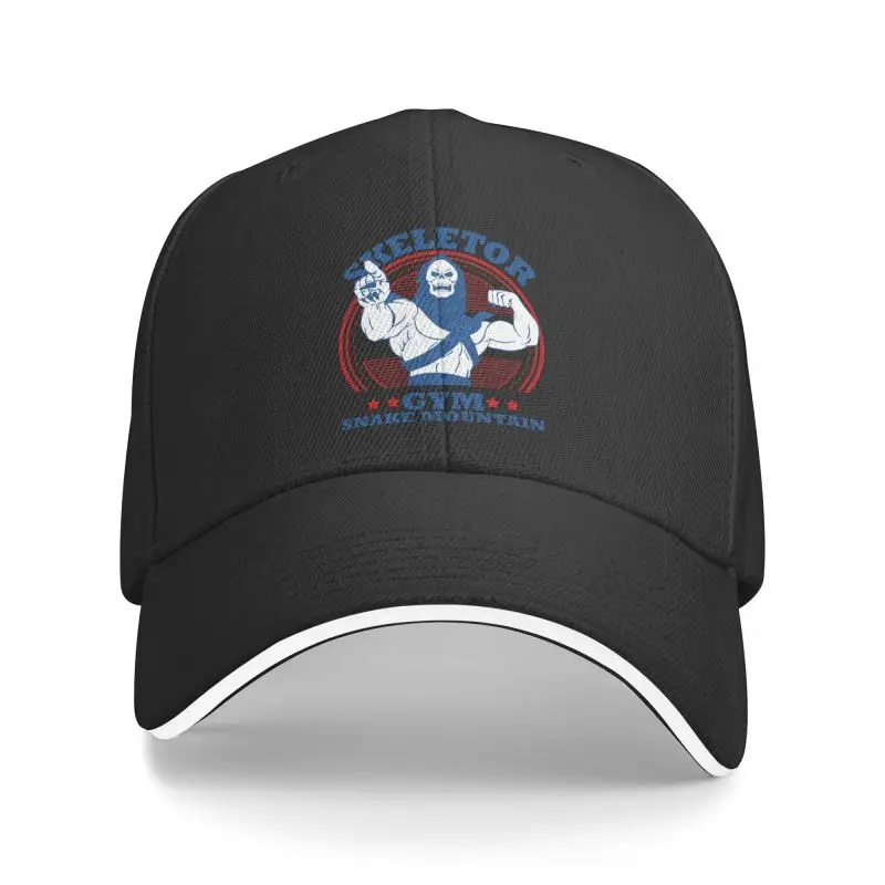 

New Custom Skeletor Gym Snake Mountain Baseball Cap Men Women Breathable He-Man The Masters Of The Universe Dad Hat Streetwear 1