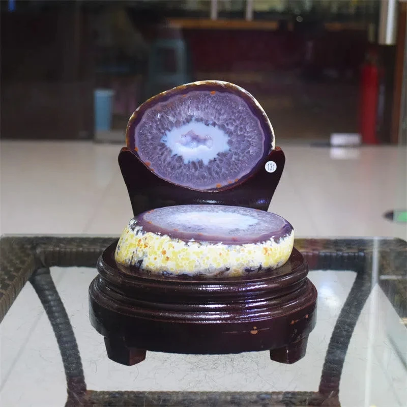 1Pcs Jewelry Natural Crystal Corbaite Amethyst Rough Stone Decoration Ornaments Home Office Money Bag Living Room Porch Gifts