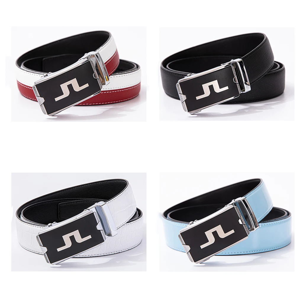 

JL Four Seasons Universal Unisex Fashion Luxury Popular Brand Leather Golf Belt Fashion Belt