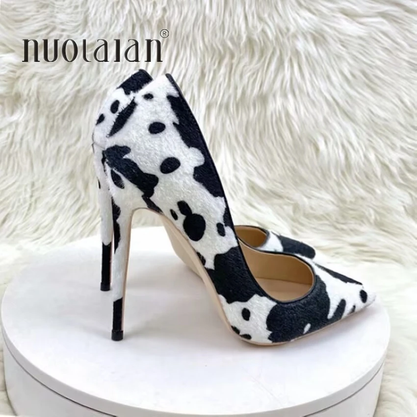 

Туфли-лодочки женские на высоком каблуке, черные, белые