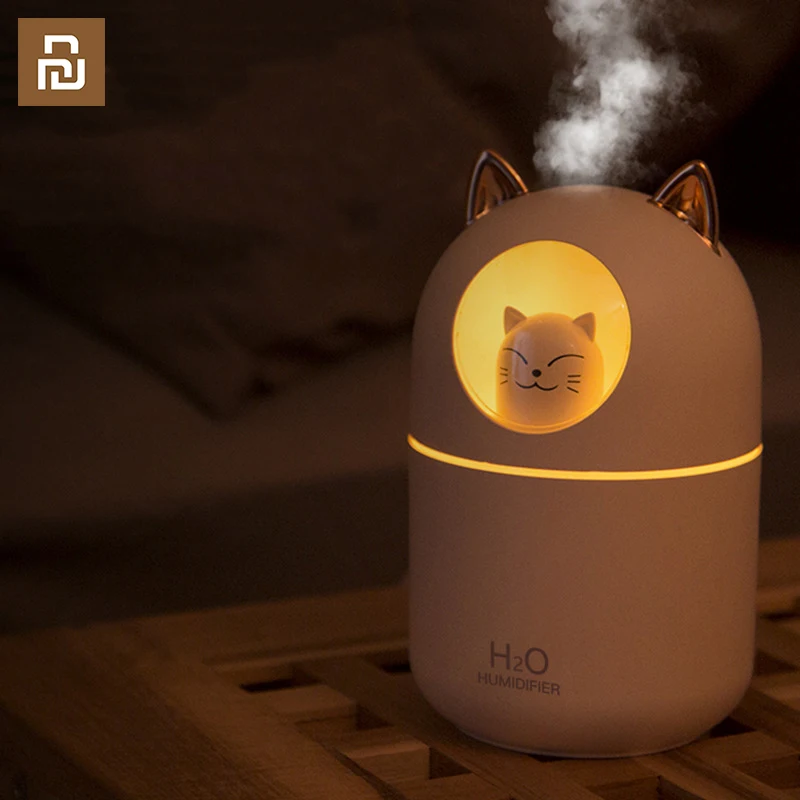 

Увлажнитель воздуха Xiaomi Youpin Mijia, 300 мл, с ночным освещением