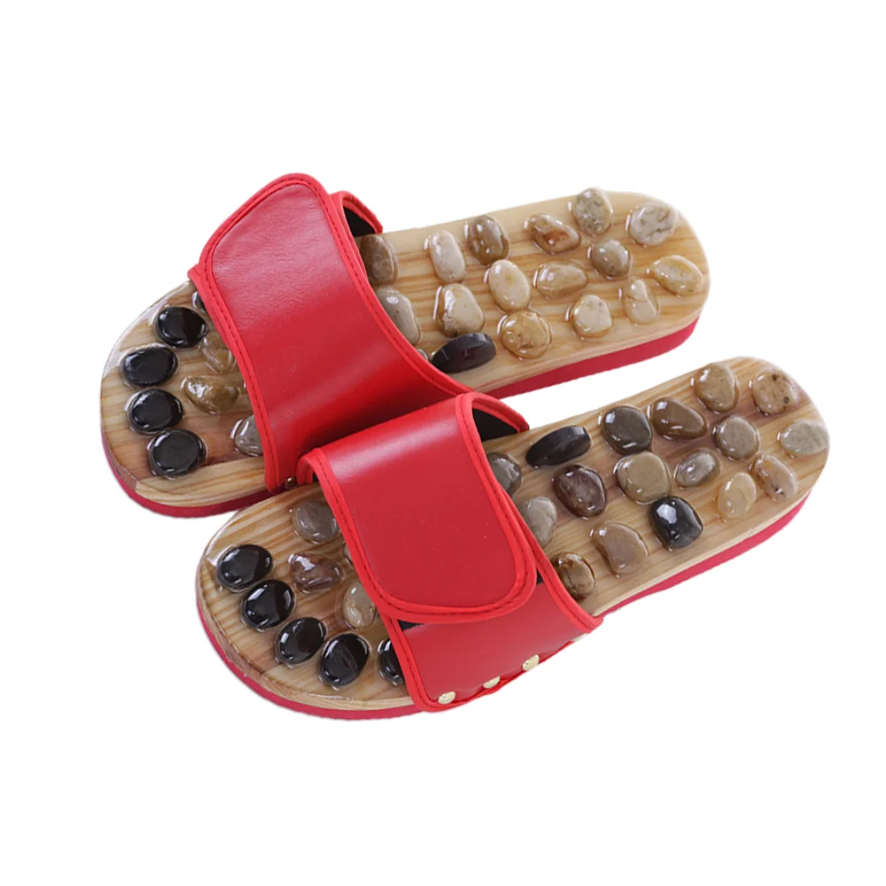 Тапочки для акупрессуры массажные тапочки ног унисекс массажеры обувь