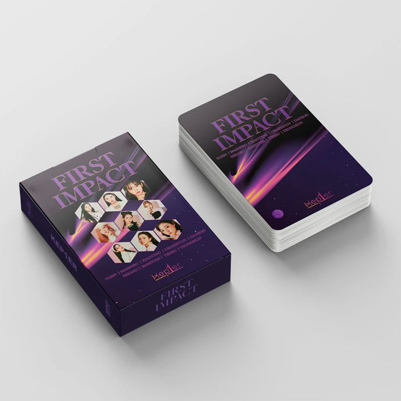 54 шт./компл. Kpop кепрум фотооткрытки новый альбом Первая ударная открытка модная