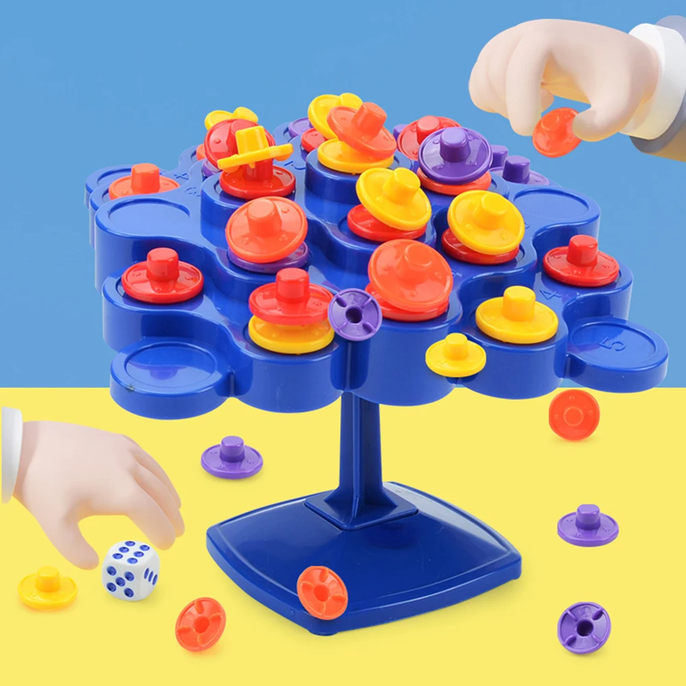 

Balance Equilibrium Tower Turntable Desktop Board Game Children Educational Toys Interactive Parent-Child Puzzle Brain Exercise