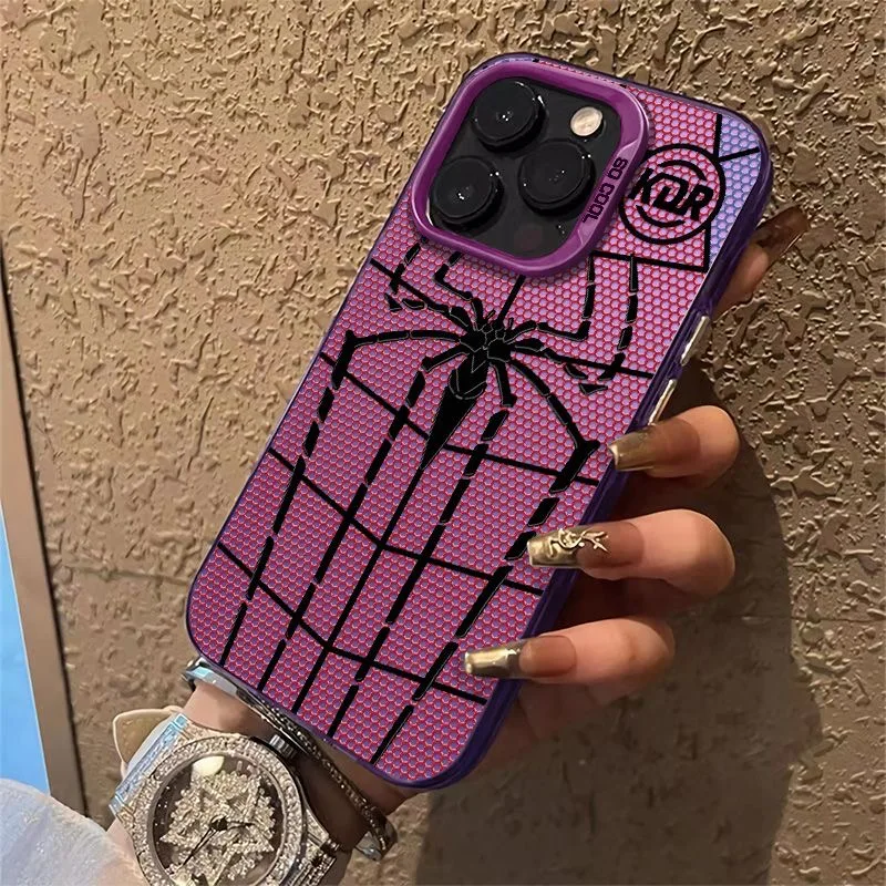 Marvels Spider-Mans телефон для Huawei P30 P40 Mate 30 40 Pro Nova 7 Honor 50 линзы креативная рамка матовая