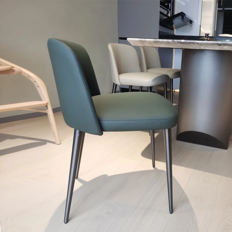 

Luxury Party Vanity Dining Chairs Nordic Ergonomic Comfortable Dining Chair Floor Rest Unique Sedie Da Pranzo Furniture WJ40XP