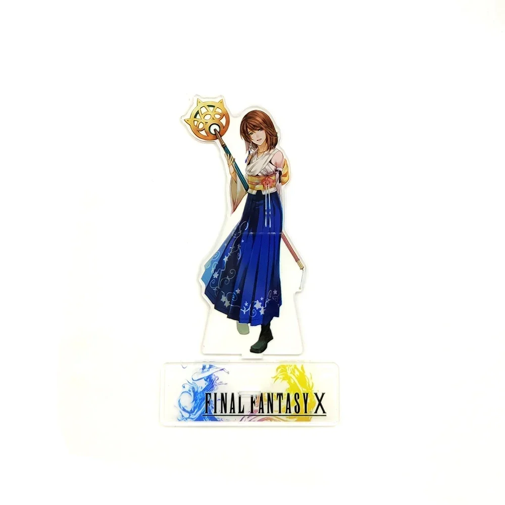 FF10 X10 Tidus Yuna аниме видео акриловая статуэтка украшение стола торт топпер