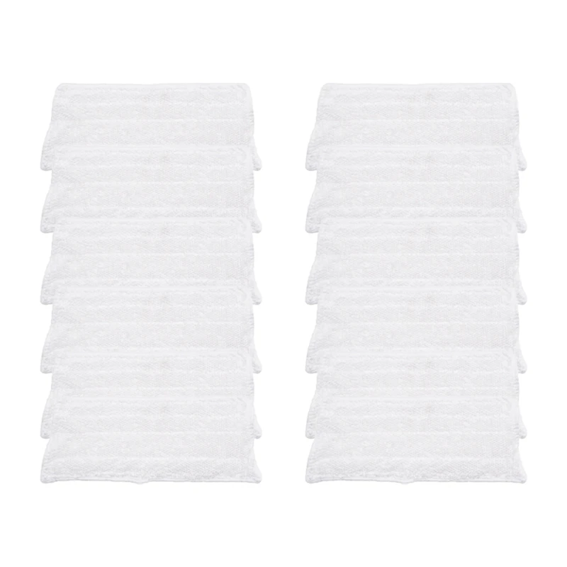 

HAEGER 12 Pcs Replacement Parts For Vileda Steam XXL Power Pad Steam Cleaner Replacement Microfiber Cleaning Mop, Washable