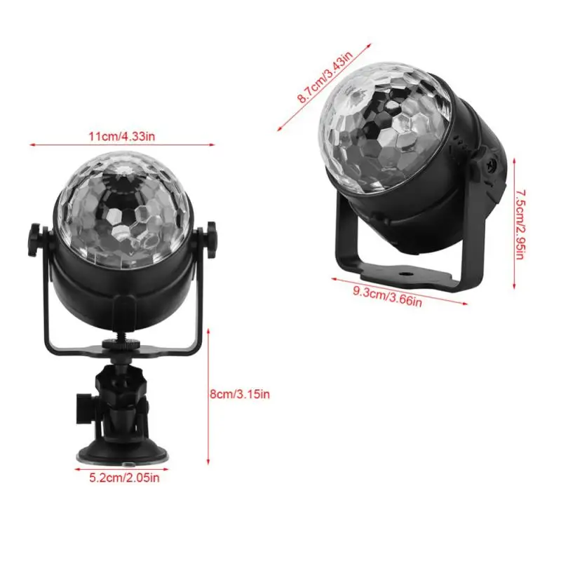 Rgb Диско-шар Dj-освещение Проектор Стробоскопическая Лампа Для Дня Рождения