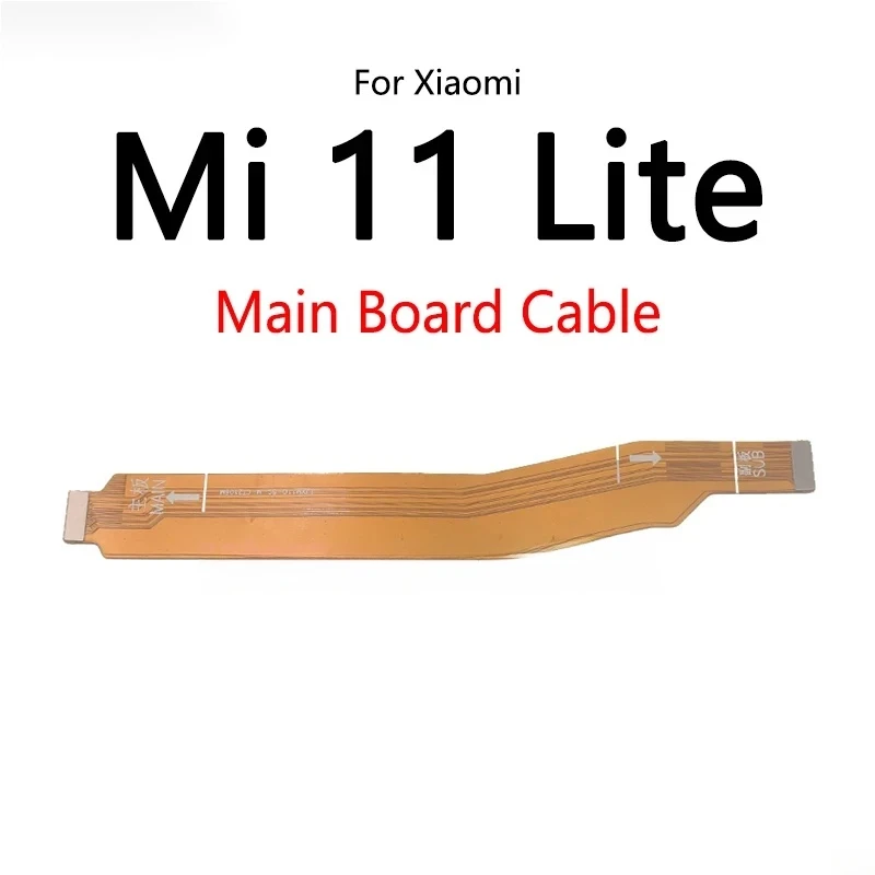 10 шт./лот для Xiaomi Mi 11 Lite 5G материнская плата ЖК-дисплей соединительный кабель