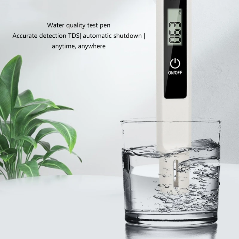 Precison TDS Meter Анализатор воды Цифровой тестер качества Ручка для рыболовства