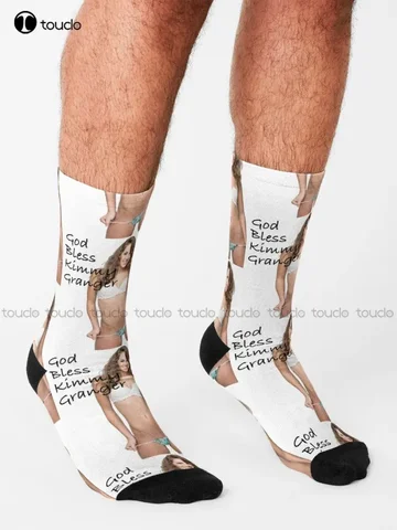 Носки God Bless Kimmy Granger, носки до щиколотки для женщин, персонализированные носки унисекс для взрослых и подростков, молодежные носки на заказ, подарок, уличная одежда
