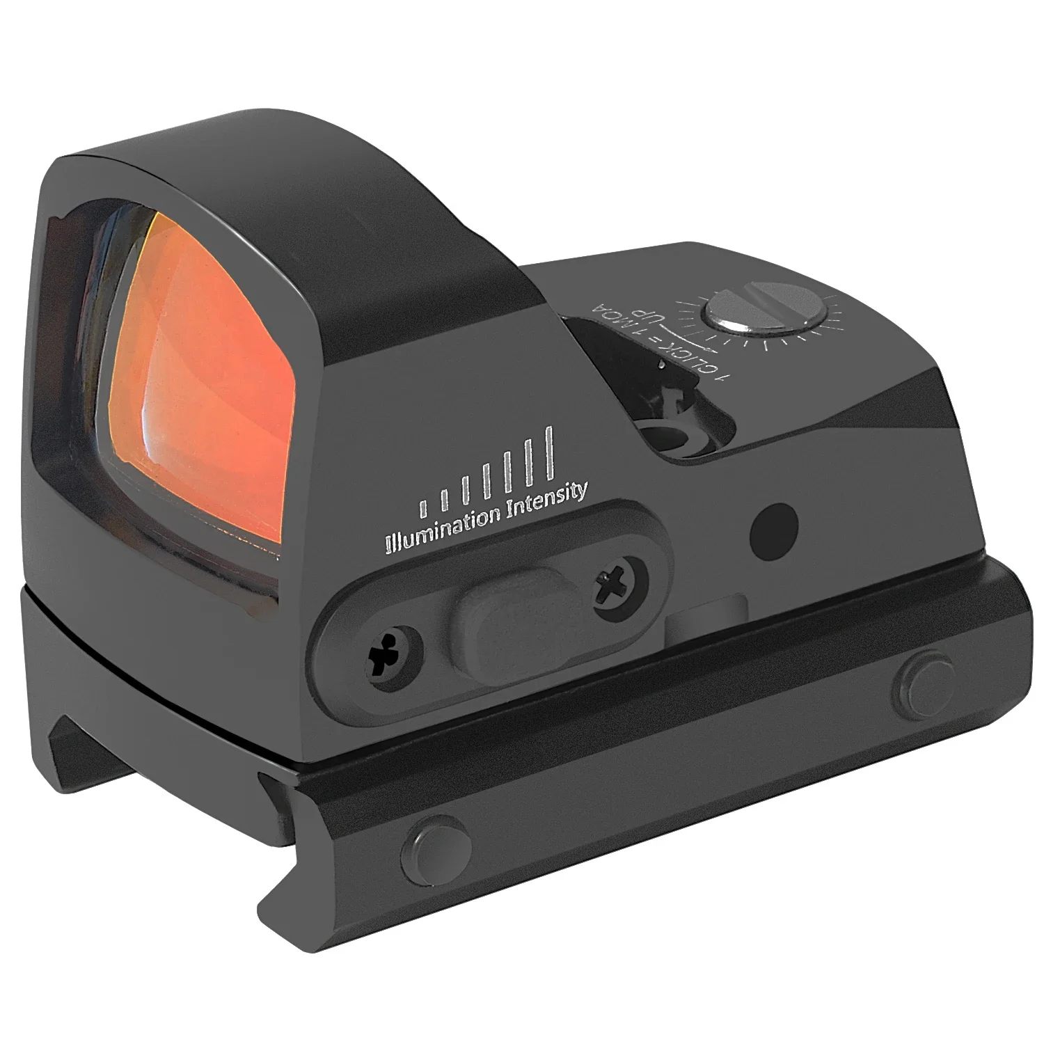 

HD Cobra 1x28x20 RMR Red Dot Scope3MOA Auto Light Sense Pistol Collimater Sight for GLOCK 17 19 9mm AR15 M4