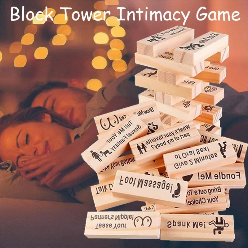 Декоративные цифры блок-башня деревянные штабелируемые украшения