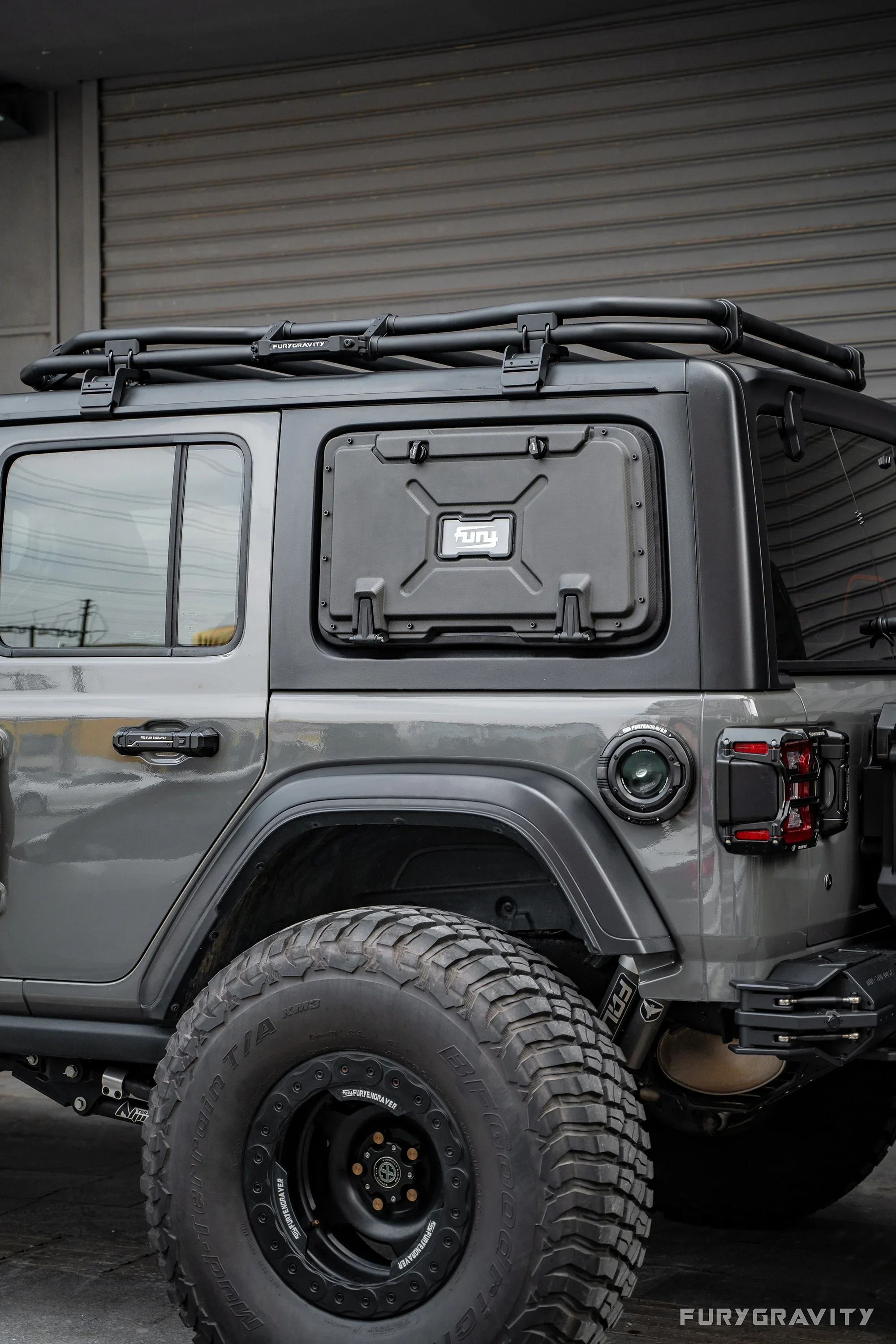 Fury 2018 + аксессуары Алюминиевая CNC технологическая Крыша Стойка для Jeep Gladiator JT