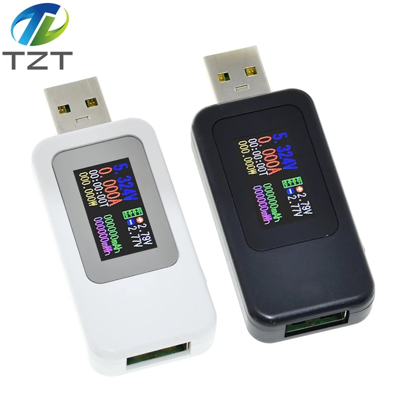 10 в 1 USB-тестер цифровой вольтметр постоянного тока амперметр измеритель