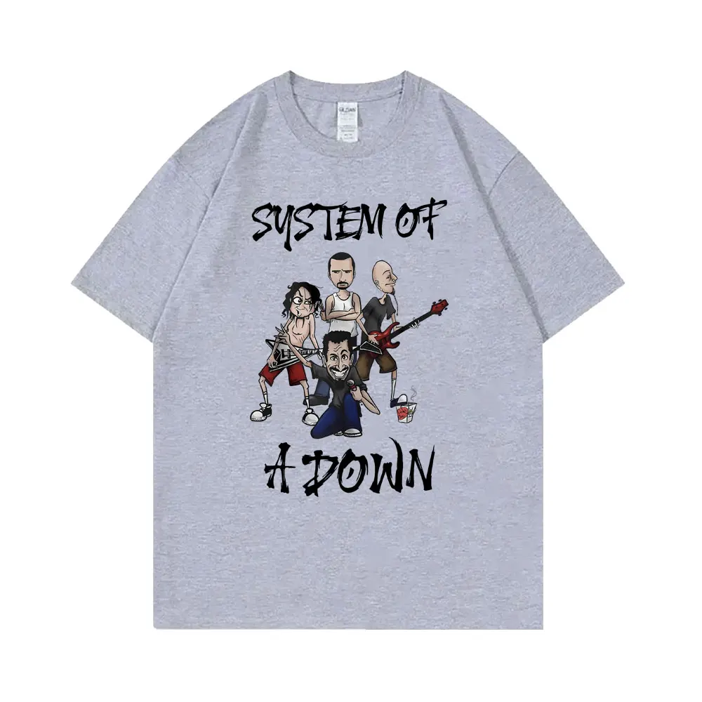 Футболка Мужская/женская с графическим принтом рок-группы модная Винтажная