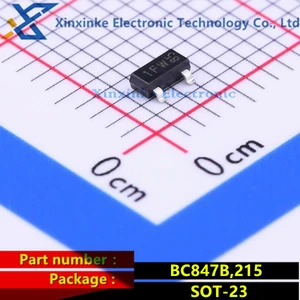 BC847B, 215 SOT-23 45 в ма транзистор NPN SMD