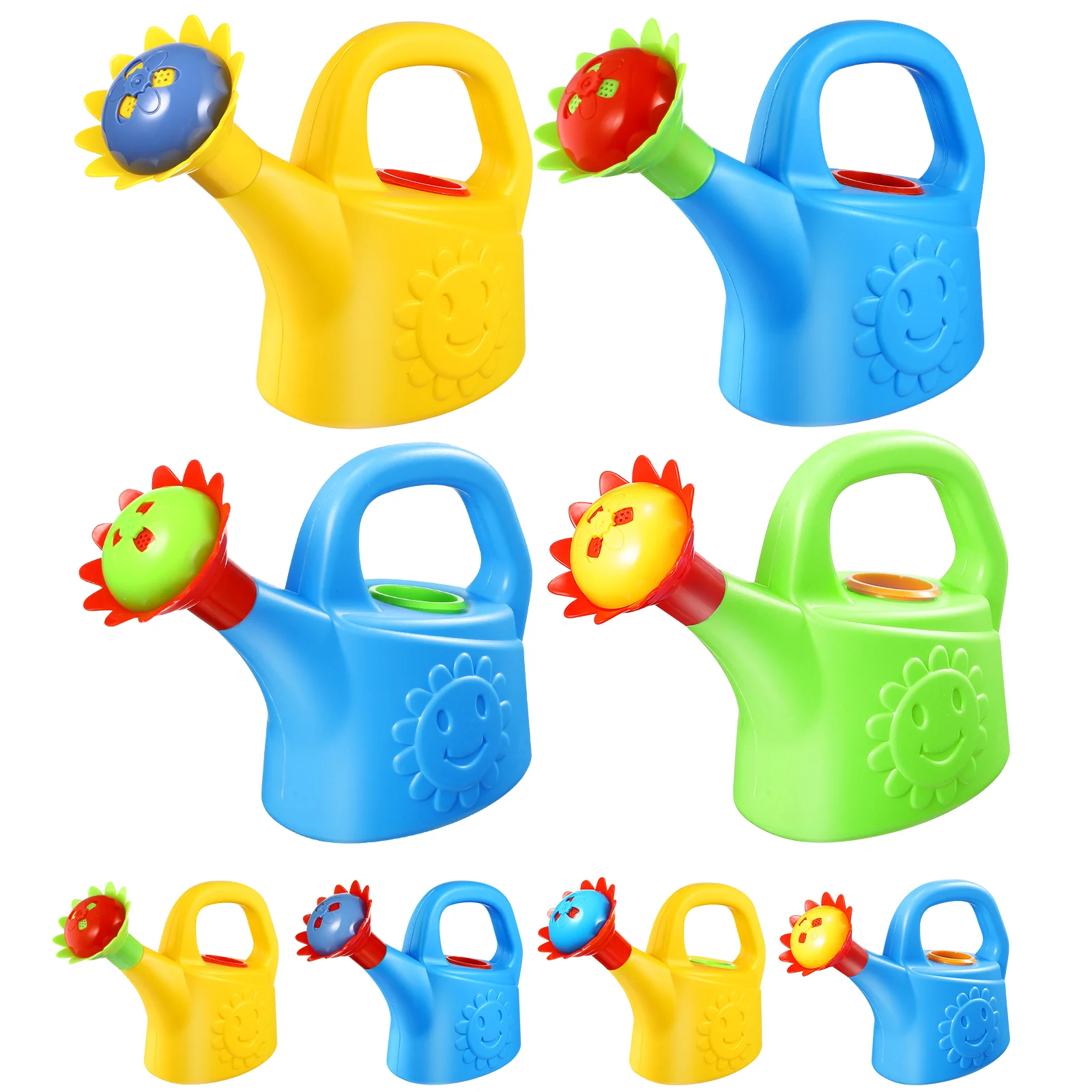 

Indoor Toddler Flower Kit Kids Play House Educational Toy Plastic Watering Kettle