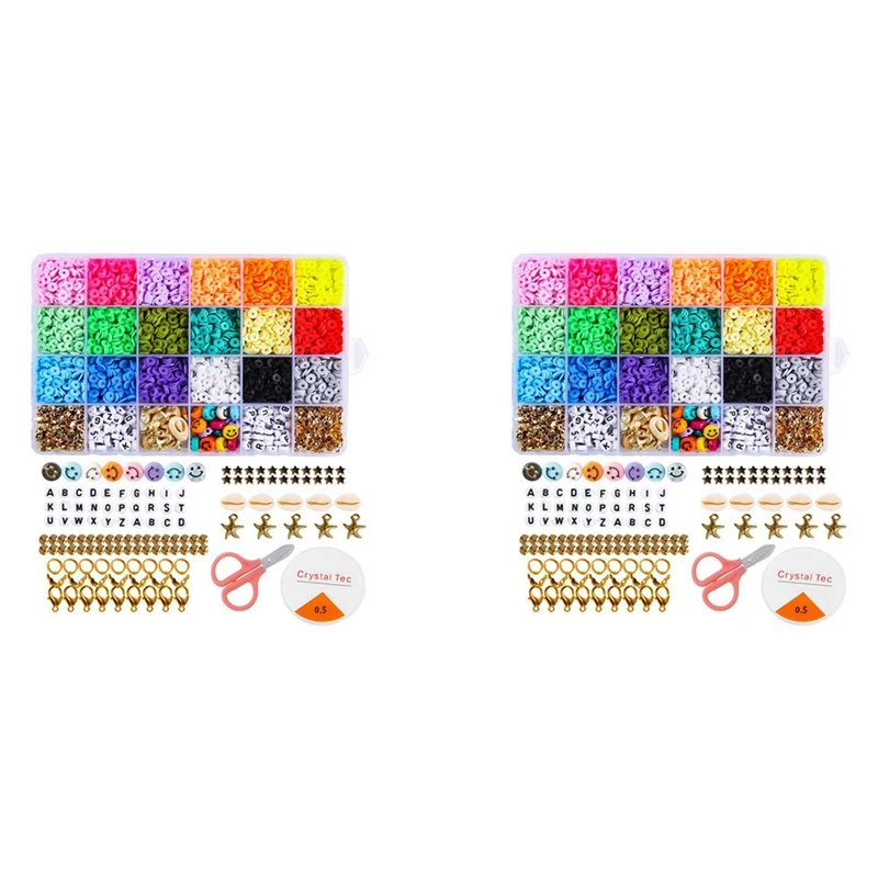 7200 шт. 6 мм глиняные браслеты бусины для фотографий Плоская Круглая полимерная