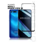 Прозрачное защитное стекло ROSCO с черной рамкой для Honor View 20 Huawei Nova 4 силиконовая клеевая основа