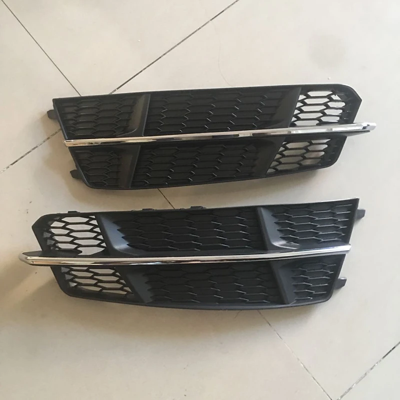 

2 шт., хромированный бампер для Audi S 6A 6s