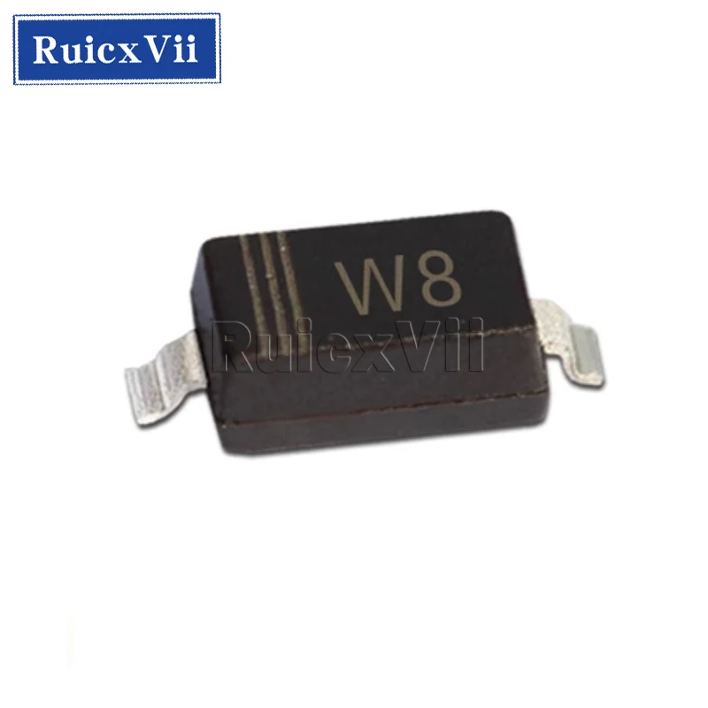 50 шт. BZT52C5V1 W8 5,1 В стабилизатор чипа SOD-123