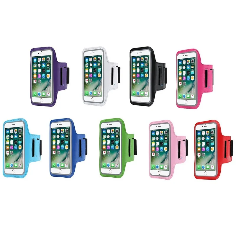 

5 - 7inch Outdoor Sports Phone Holder Armband Case for Samsung Gym Running Phone Bag Arm Band Case for IPhone 12 Pro Max 11 X 7+