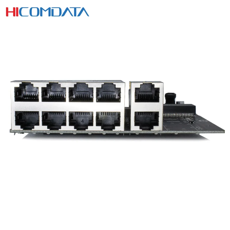 Неуправляемый коммутатор PoE с 2 портами RJ45 * 10/100/1000 м