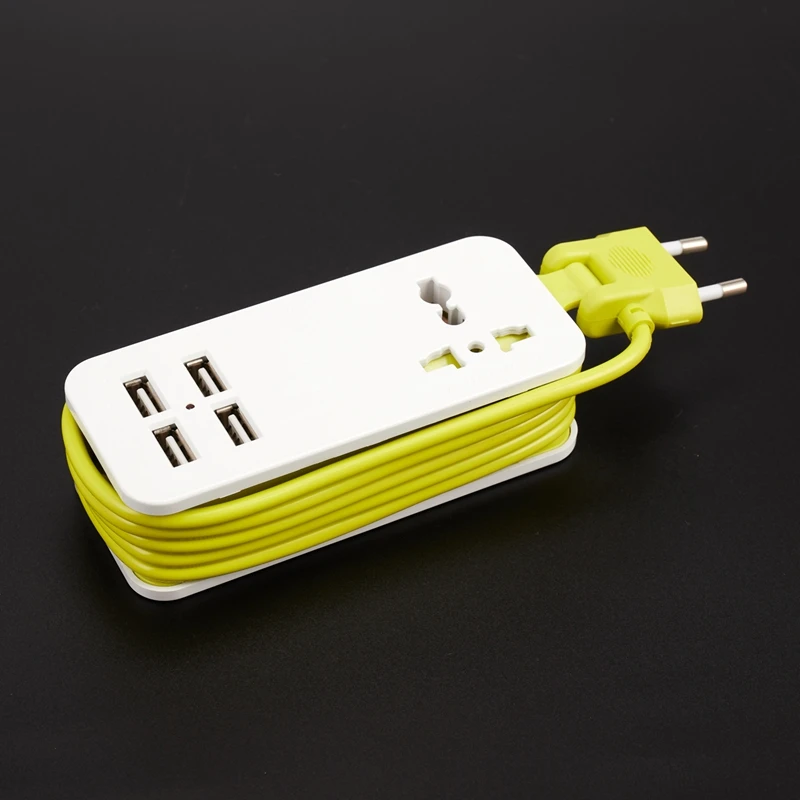 Акция! Удлинитель электрический портативный с USB-портами |