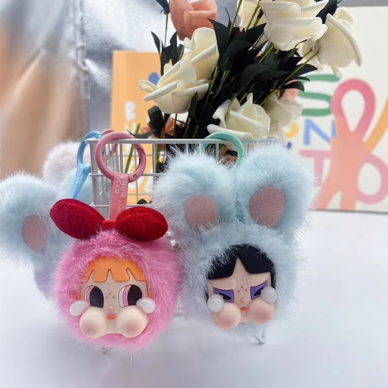 Новый плачущий ребенок Powerpuff Girls виниловая плюшевая серия слепая коробка