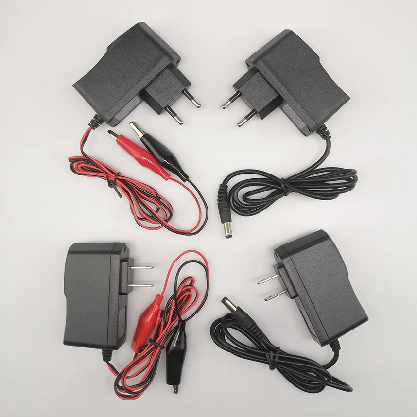 universal 12v 1a chargers smart lead acid agm gel battery charger for car motorcycle 12 v volt 7ah 10ah 20ah auto charging unit free global shipping
