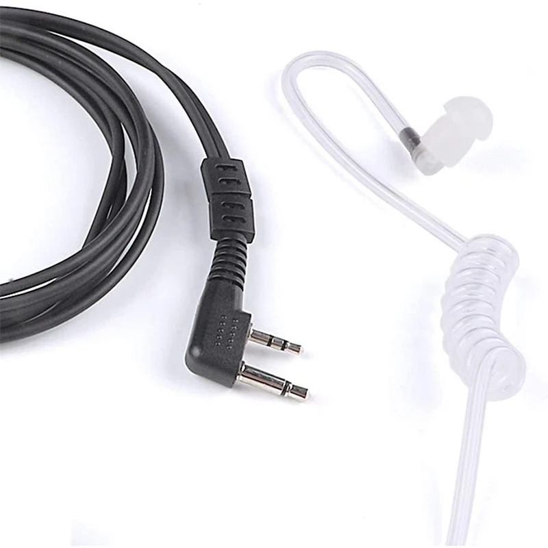 RISENKE Earpiece for Midland GXT1000VP4 LXT500VP3 GXT1050VP4 GXT1000XB Walkie Talkies Earphone with Mic Security Headsets (2PCS)