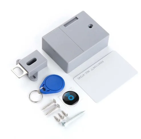 

New-Invisible Hidden RFID Free Opening Intelligent Sensor Cabinet Lock Locker Wardrobe Shoe Cabinet Drawer Door Lock Electroni