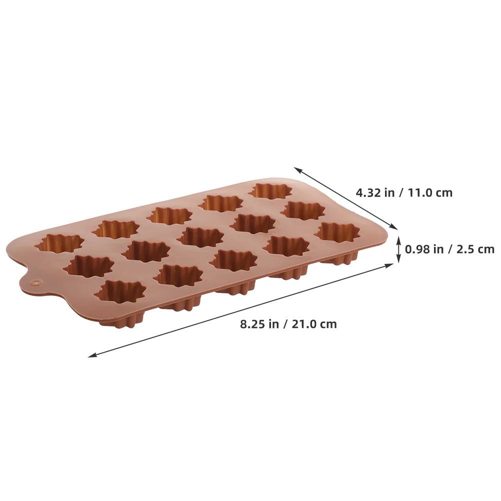 Шоколадные формы силиконовые для кленового листа инструменты изготовления форм