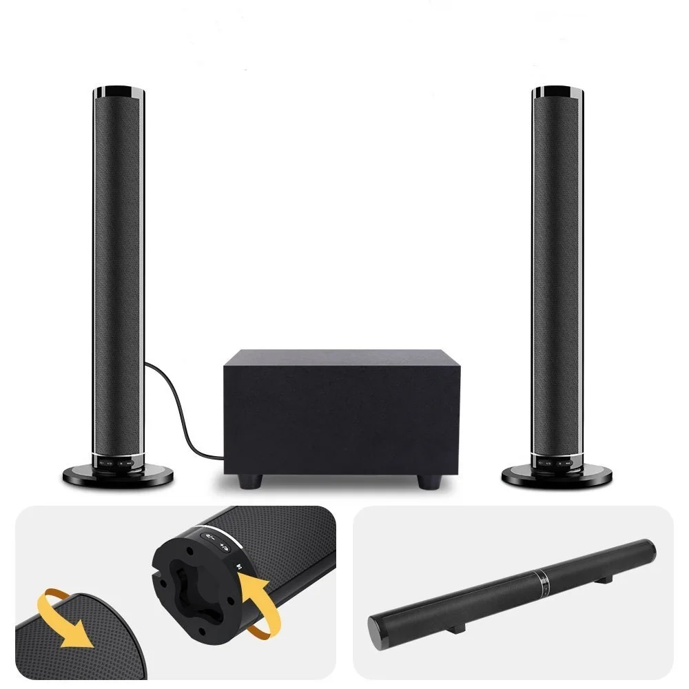 

2022 HOT!Two in one Bluetooth speaker Subwoofer version (new product)Support Bluetooth 5.0, wireless connection to mobile