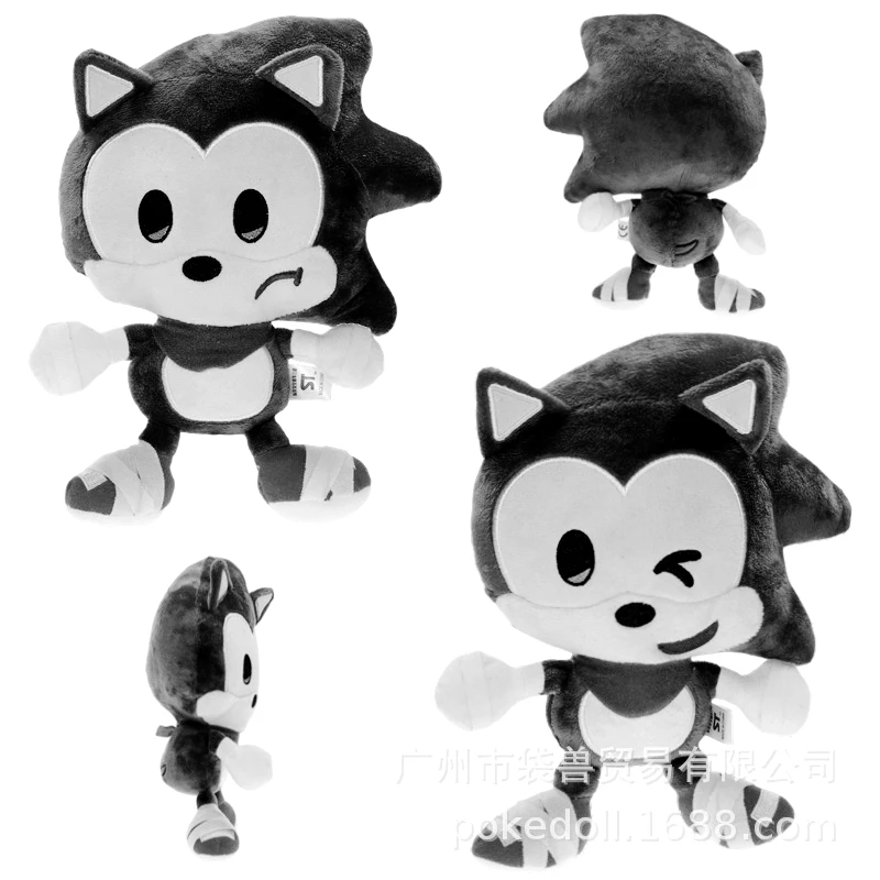 Sonic аниме плюшевая игрушка 23 см Милая мультяшная ежик ПП хлопковая Кукла Плюшевая