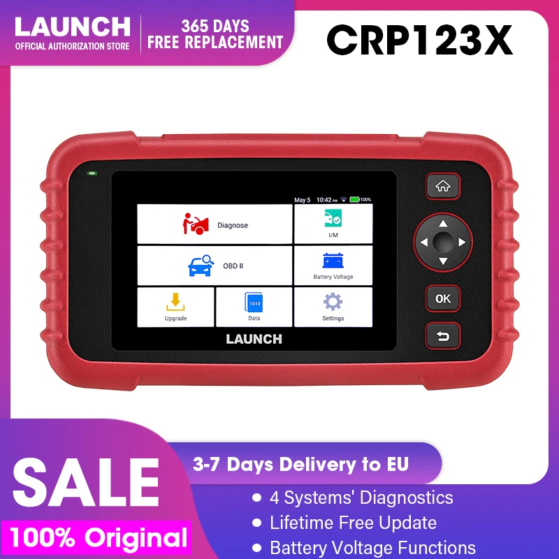 Диагностические инструменты LAUNCH X431 CRP123X OBD2 сканер для чтения кодов Obd2