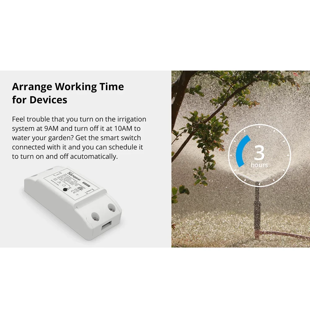 Розетки SONOFF RFR2 Wi-Fi выключатель Moudle DIY Wi-Fi433 МГц RF пульт дистанционного управления переключатель умный дом автоматизация работает с sonoff RM433 (art.: 3920ce462feed) - 3920ce462feed