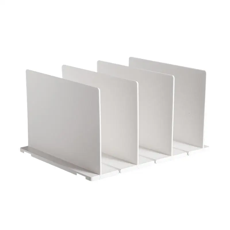 

Shelf Dividers Plastic Closet Shelf Bookcase Divider Transparent Clothing Bag Shoes Book Storage Divider For Woman Purse Bag