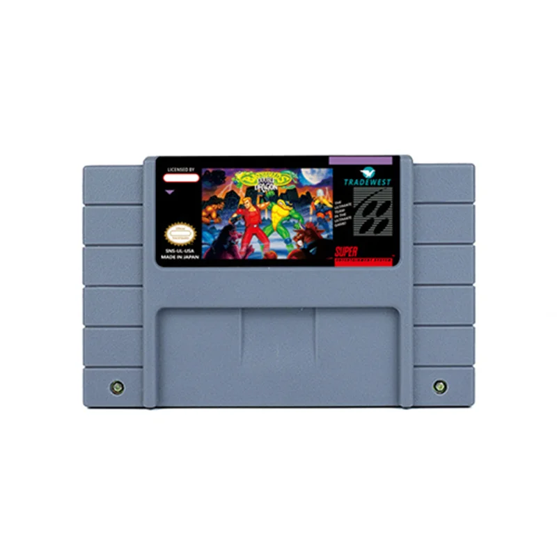 

Экшн-игра Battletoads и Double Dragon для SNES 16 бит