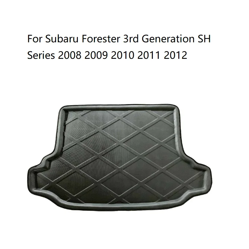 

Автомобильный задний багажник, подкладка для багажника, напольные коврики, коврики, коврик, коврик для Subaru Forester 3-го поколения SH 2008 - 2010 2011 2012