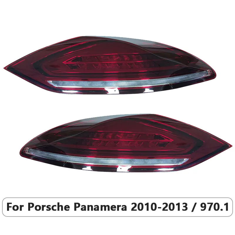 

Светодиодные задние фонари для Porsche panamera 970.1 2010-2013, обновление 2022, задние задние фонари указателя поворота Plug and Play, динамический плавный DRL